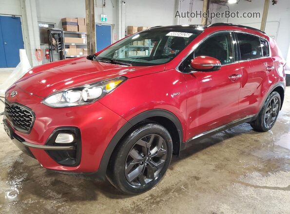 KNDPNCAC4N7976579 2022 KIA SPORTAGE Red 