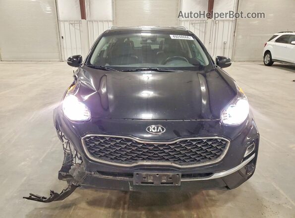 KNDPNCAC5L7837106 2020 KIA SPORTAGE Черный Вид спереди