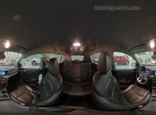 KNDPNCAC5L7837106 2020 KIA SPORTAGE Черный Панорамный вид салона 360°