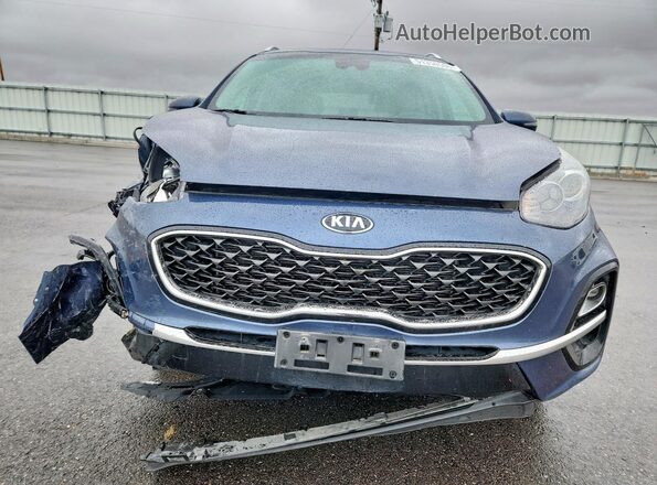 KNDPNCAC6L7800940 2020 KIA SPORTAGE Blue Widok z przodu