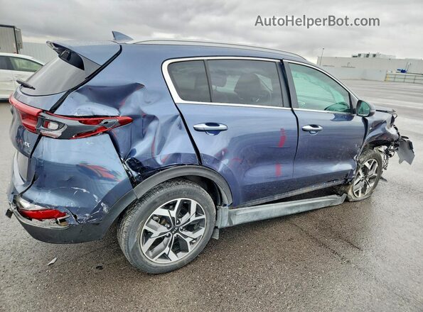 KNDPNCAC6L7800940 2020 KIA SPORTAGE Blue Tył prawy