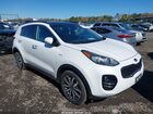 2019 Kia Sportage Ex White vin: KNDPNCAC9K7611133