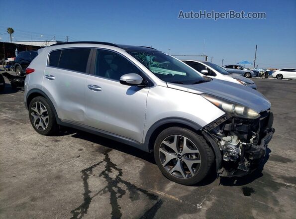 KNDPR3A60J7331064 2018 KIA SPORTAGE Белый Передняя правая четверть