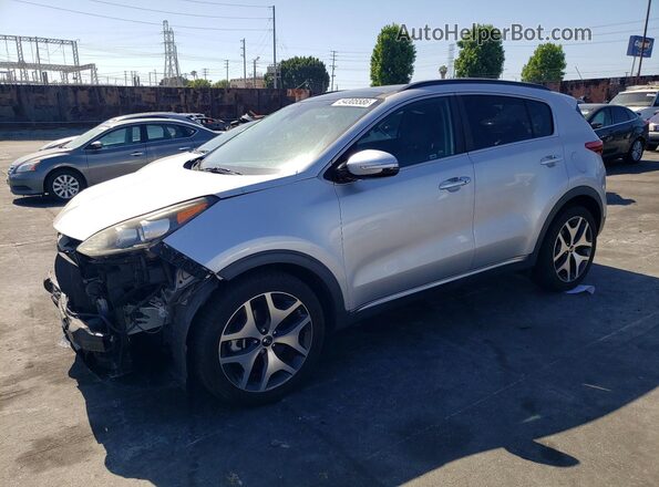 KNDPR3A60J7331064 2018 KIA SPORTAGE Белый Передняя левая четверть