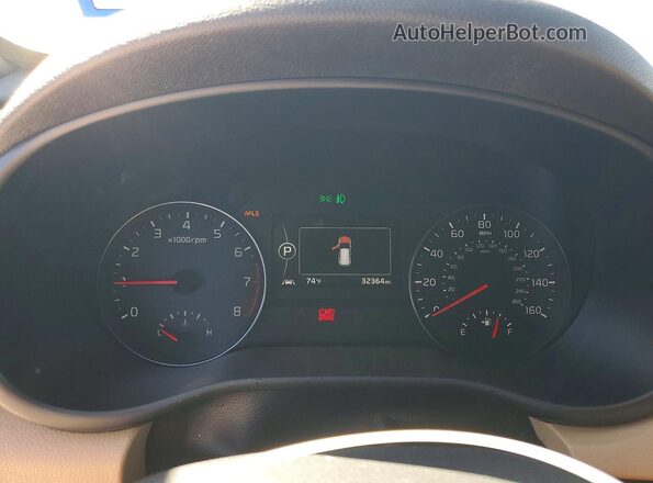 KNDPR3A62K7553445 2019 KIA SPORTAGE Белый Вид щитка приборов