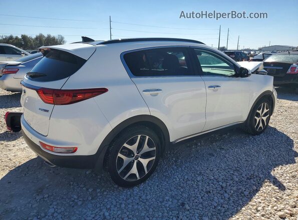KNDPR3A62K7553445 2019 KIA SPORTAGE Белый Задняя правая четверть