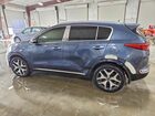 2017 Kia Sportage Sx Turbo Синий vin: KNDPR3A63H7176889