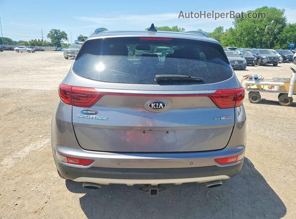 KNDPRCA60J7385111 2018 KIA SPORTAGE Gray Vista trasera