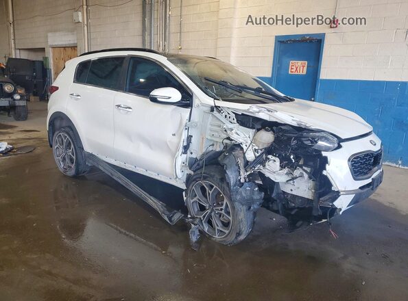KNDPRCA60M7921110 2021 KIA SPORTAGE White წინა მარჯვენა