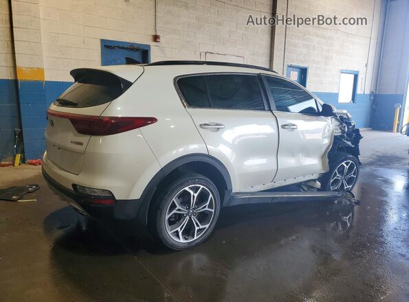 KNDPRCA60M7921110 2021 KIA SPORTAGE White უკანა მარჯვენა