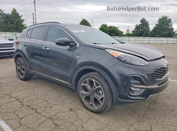 KNDPRCA64L7802152 2020 KIA SPORTAGE Black Front right