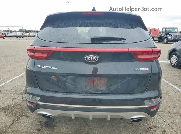 KNDPRCA64L7802152 2020 KIA SPORTAGE Black Rear view