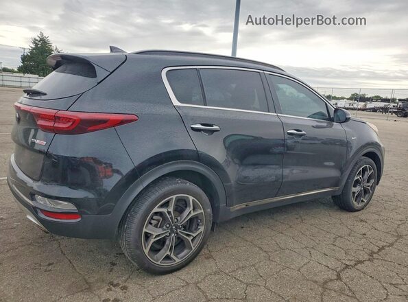 KNDPRCA64L7802152 2020 KIA SPORTAGE Black Rear right