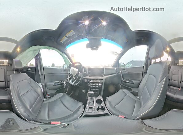 KNDPRCA64L7802152 2020 KIA SPORTAGE Black 360 interior view