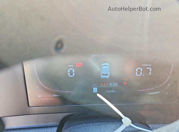KNDPU3AF5P7041894 2023 KIA SPORTAGE Gray Սարքավորումների վահանակի տեսք