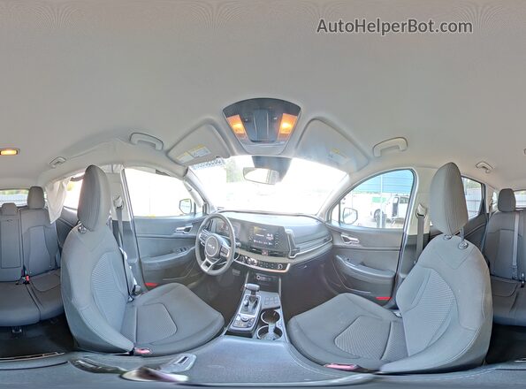 KNDPU3AF9P7080083 2023 KIA SPORTAGE White Vista interior de 360 grados