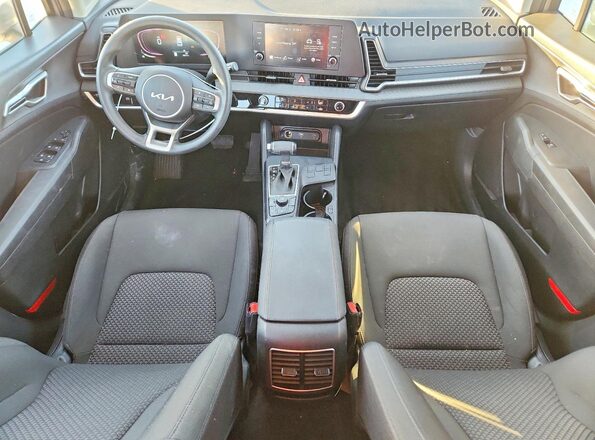 KNDPU3DF0R7258560 2024 KIA SPORTAGE Серебряный Вид панели приборов