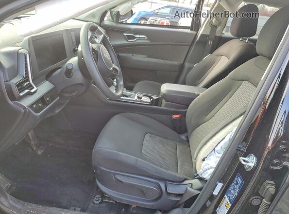 KNDPU3DF2S7386885 2025 KIA SPORTAGE Black Vista interior delantera