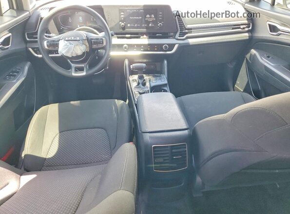KNDPU3DF3R7314927 2024 KIA SPORTAGE White Dashboard view