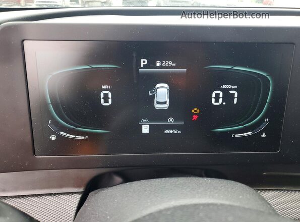 KNDPU3DF4R7247934 2024 KIA SPORTAGE Gray ხელსაწყოთა პანელის ხედი