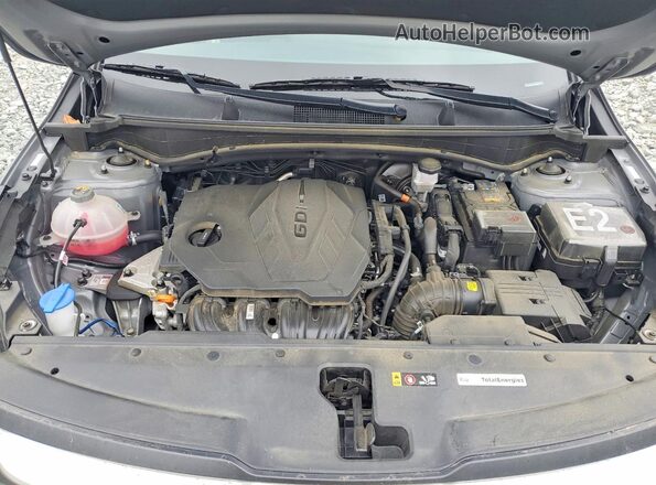 KNDPU3DF4R7247934 2024 KIA SPORTAGE Gray ძრავის განყოფილების ხედი