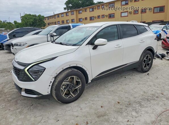KNDPU3DF4R7275720 2024 KIA SPORTAGE Белый Передняя левая четверть