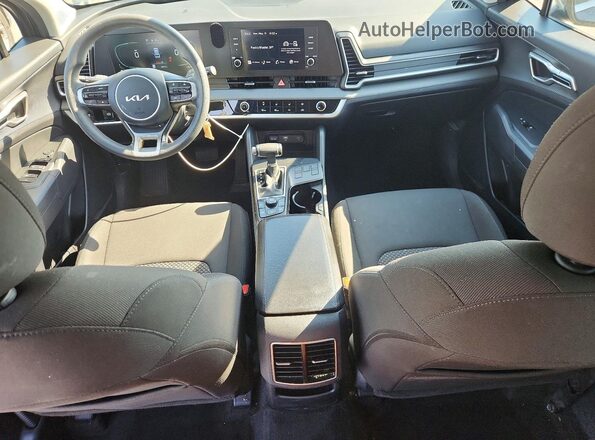 KNDPU3DF5R7304061 2024 KIA SPORTAGE Gray Widok deski rozdzielczej