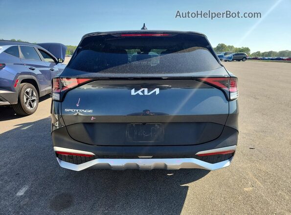KNDPU3DF5R7304061 2024 KIA SPORTAGE Gray Widok z tyłu