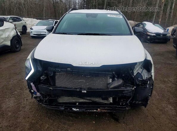 KNDPUCAF2P7155478 2023 KIA SPORTAGE White Դիմացի տեսք