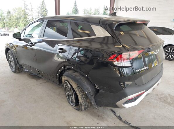 KNDPUCAGXP7059607 2023 KIA SPORTAGE HYBRID Черный Задняя левая четверть