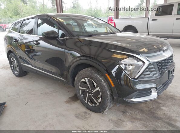 KNDPUCAGXP7059607 2023 KIA SPORTAGE HYBRID Черный Передняя правая четверть