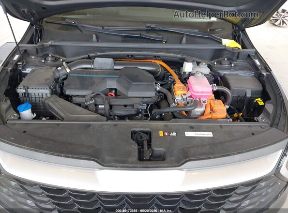 KNDPUCAGXP7059607 2023 KIA SPORTAGE HYBRID Черный Вид сзади