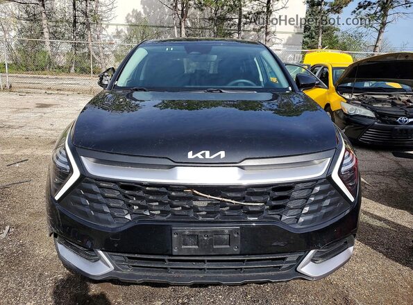 KNDPUCDF8R7305236 2024 KIA SPORTAGE Черный Вид спереди