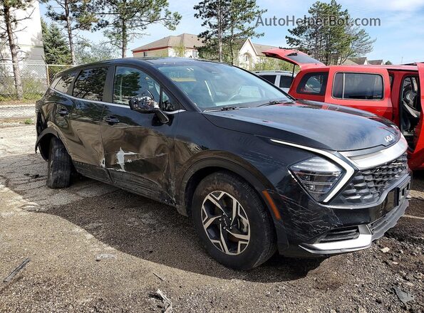 KNDPUCDF8R7305236 2024 KIA SPORTAGE Черный Передняя правая четверть