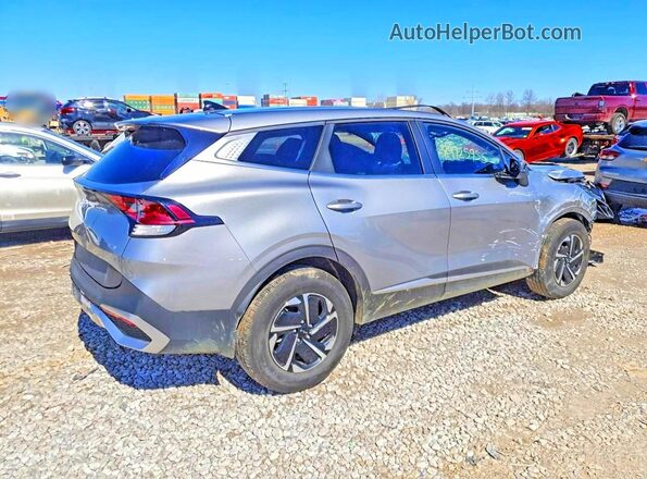 KNDPUCDG2S7258185 2025 KIA SPORTAGE Серый Задняя правая четверть