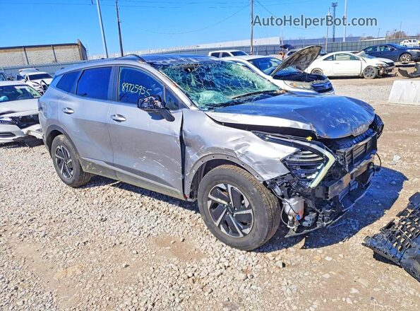 KNDPUCDG2S7258185 2025 KIA SPORTAGE Серый Передняя правая четверть