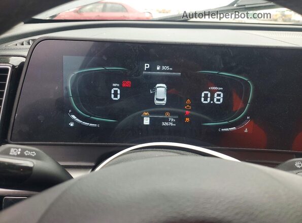 KNDPV3DF9R7282143 2024 KIA SPORTAGE Gray Widok zestawu wskaźników
