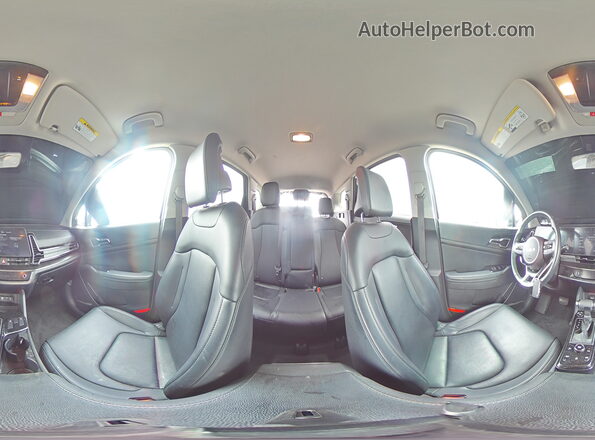 KNDPV3DF9R7282143 2024 KIA SPORTAGE Gray Widok wnętrza 360 stopni