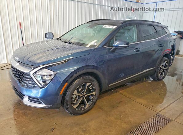 KNDPVCAG3P7077928 2023 KIA SPORTAGE Синий Передняя левая четверть