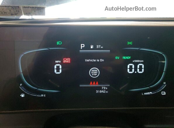 KNDPVCAG3P7077928 2023 KIA SPORTAGE Синий Вид щитка приборов
