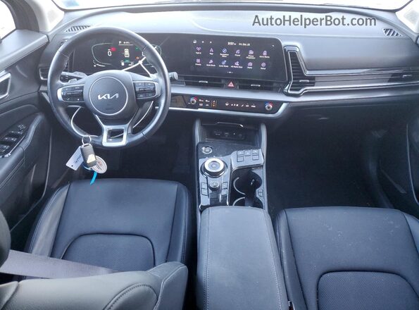 KNDPVCAG8P7097950 2023 KIA SPORTAGE Blue Dashboard view