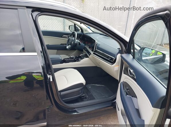 KNDPVCAG9P7084835 2023 KIA SPORTAGE HYBRID Black Вид салону спереду