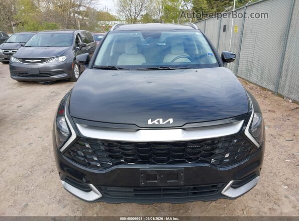KNDPVCAG9P7084835 2023 KIA SPORTAGE HYBRID Black Вид спереду