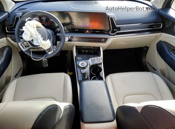 KNDPVCAGXP7050984 2023 KIA SPORTAGE Blue Widok deski rozdzielczej