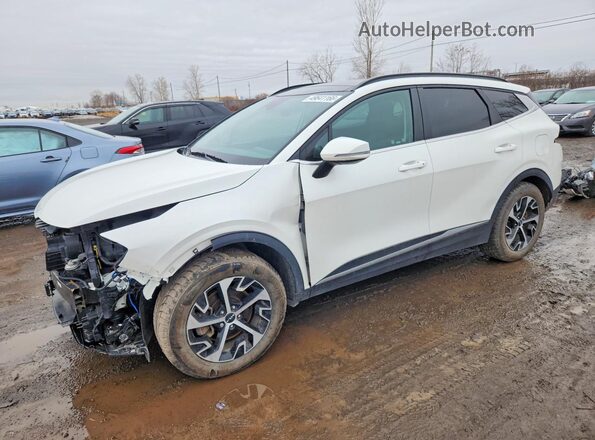 KNDPVCDFXR7260006 2024 KIA SPORTAGE White წინა მარცხენა ხედი სამი მეოთხედიდან