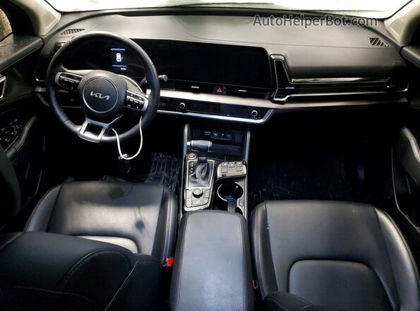 KNDPVCDFXS7348883 2025 KIA SPORTAGE Black Вид панелі приладів