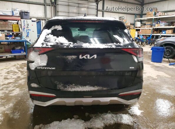 KNDPVCDFXS7348883 2025 KIA SPORTAGE Black Вид ззаду