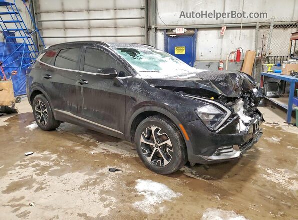 KNDPVCDFXS7348883 2025 KIA SPORTAGE Black Передня права чверть