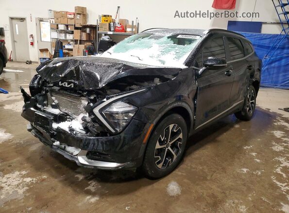 KNDPVCDFXS7348883 2025 KIA SPORTAGE Black Передня ліва чверть