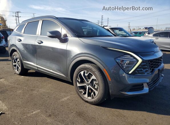 KNDPVCDG3R7129654 2024 KIA SPORTAGE Серый Передняя правая четверть